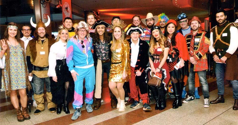 Das Team von Driven Solution auf dem Kölner Karneval