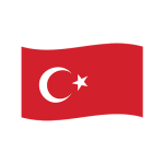 Die Flagge der Türkei