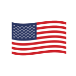 Die Flagge der USA